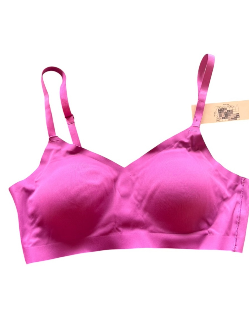 No Boundaries Purple Seamless Padded Bra